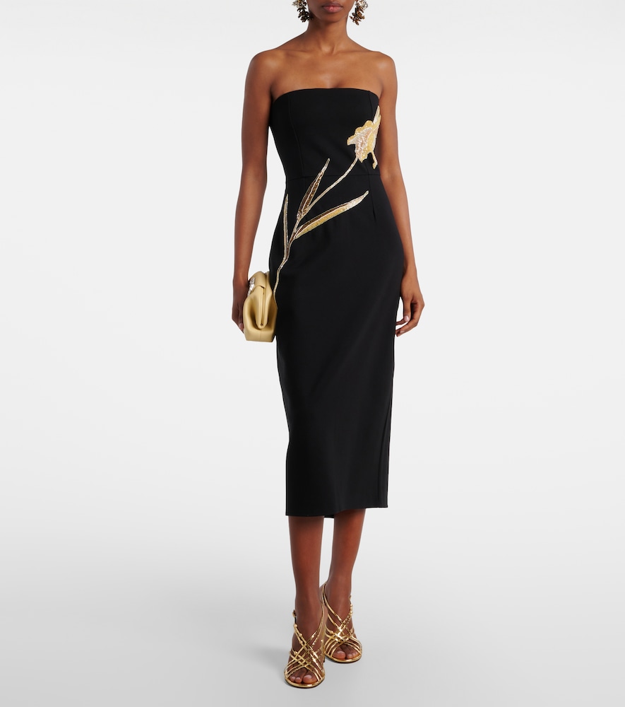  Staud Staud Verziertes Midikleid Brooke 