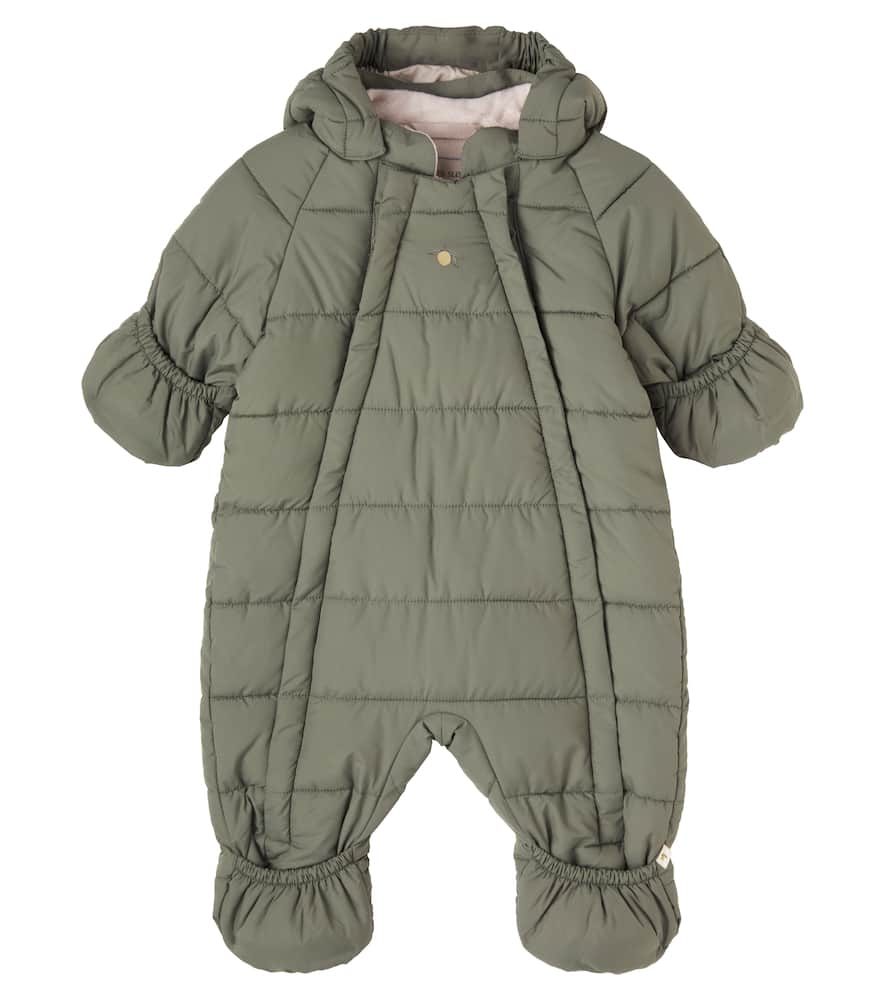 Konges Slojd Konges Sløjd Baby Alpi Snowsuit In Gold