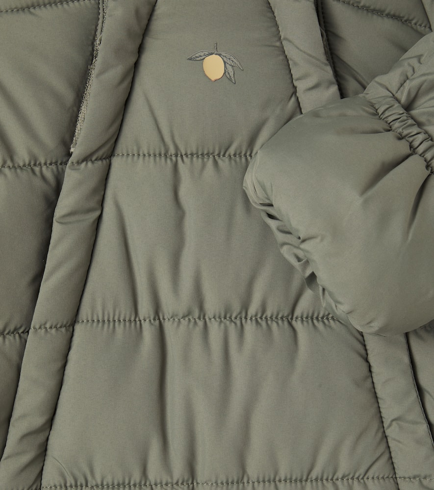 Konges Slojd Konges Sløjd Baby Alpi Snowsuit In Gold