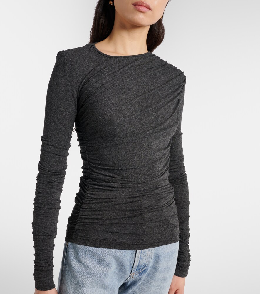 Tania Ruched Jersey Top