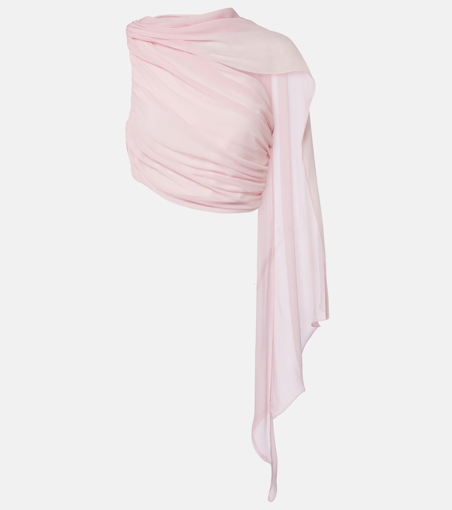 Posse Solene gathered scarf-detail mesh top | Thumbnail 6 Posse Solene gathered scarf-detail mesh top | Thumbnail 6