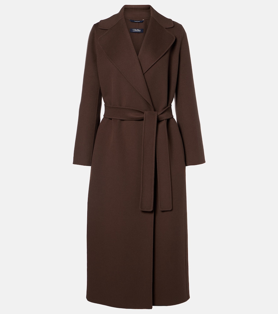 'S Max Mara Poldo virgin wool wrap coat