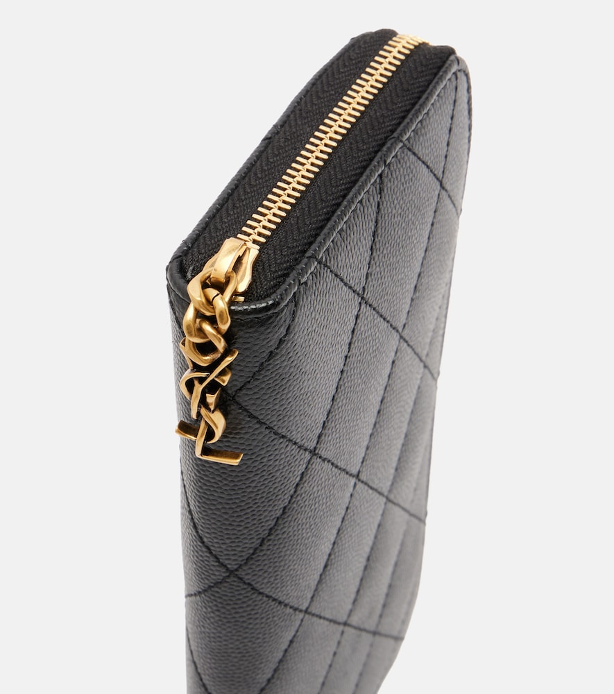  Saint Laurent Saint Laurent Portemonnaie Cassandre Aus Leder 