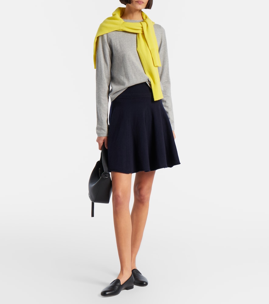Extreme Cashmere N°451 Lisa cotton and cashmere top
