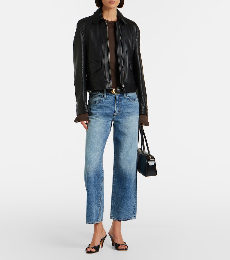 Slvrlake Hunter cropped straight jeans