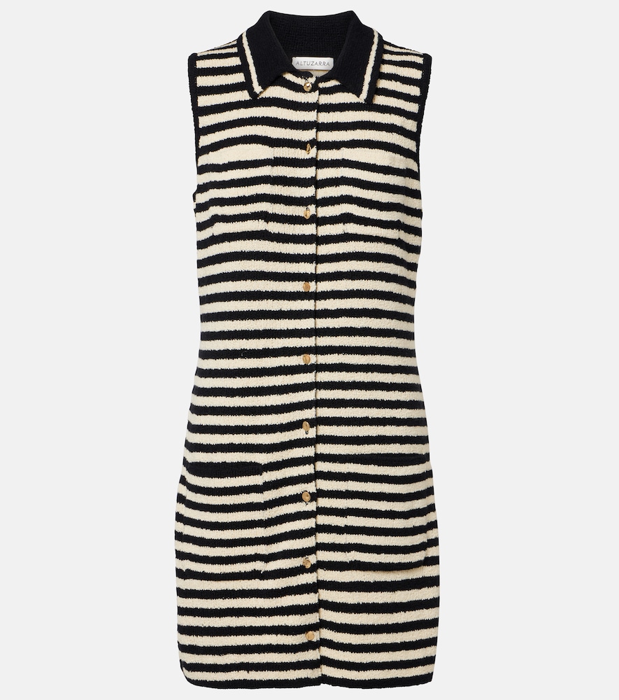 Altuzarra Mamie striped cotton-blend polo dress | Thumbnail 6 Altuzarra Mamie striped cotton-blend polo dress | Thumbnail 6