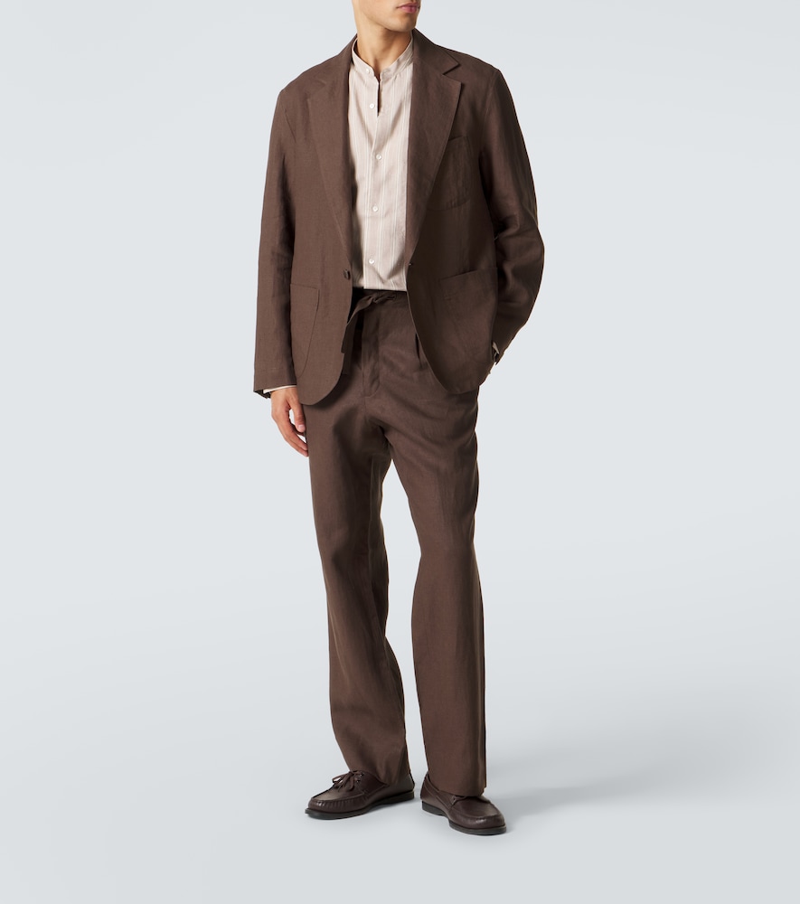  Stoffa Stoffa Linen Straight Pants 