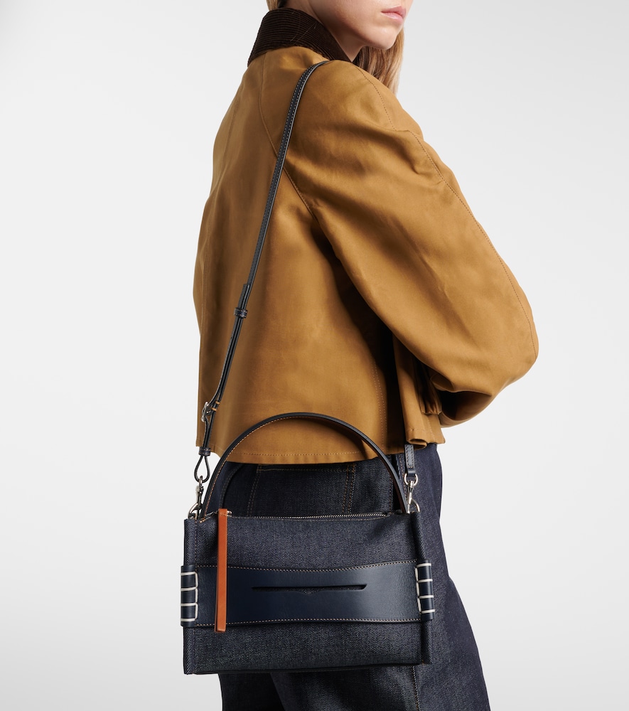 Loafer Small Denim Shoulder Bag