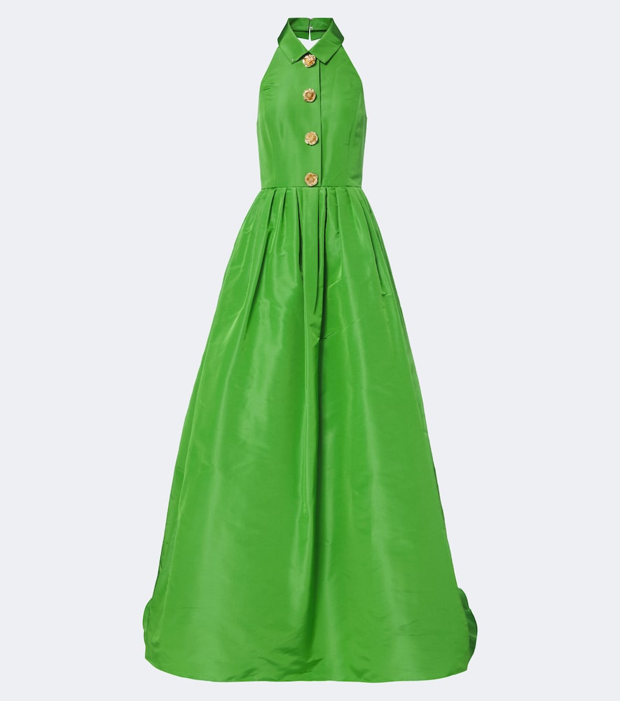 Verzierte Robe aus Seide