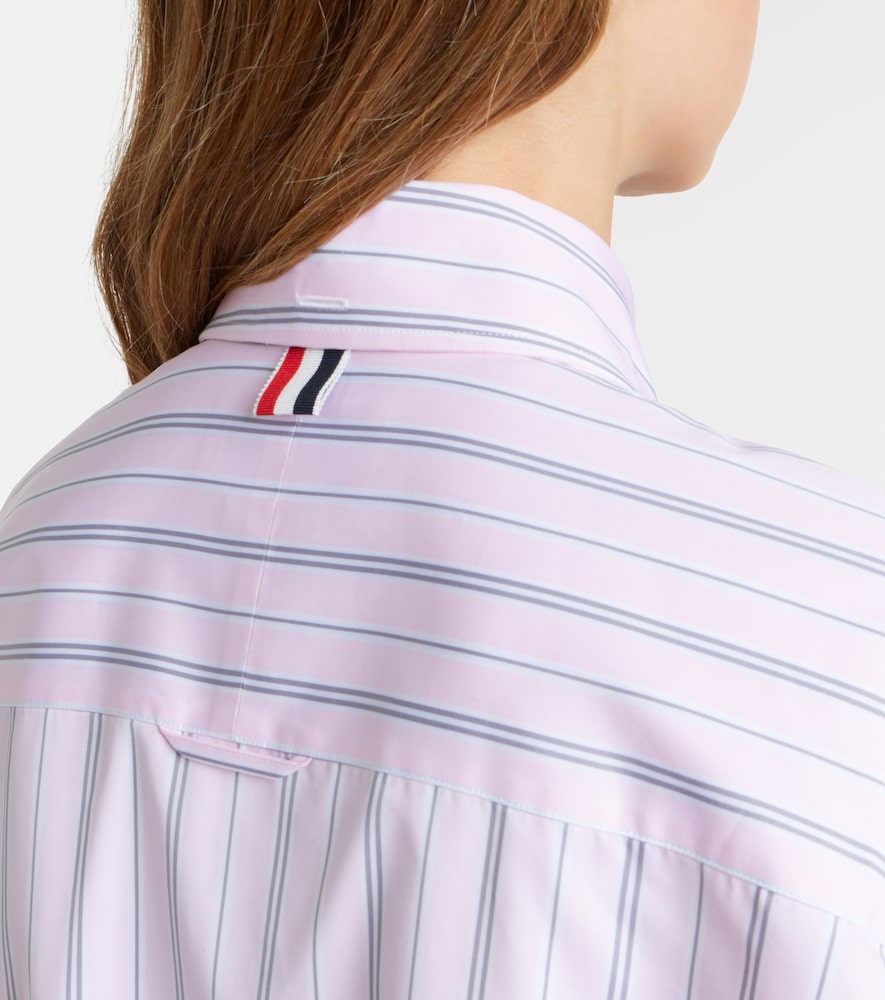 Striped Cotton Poplin Shirt