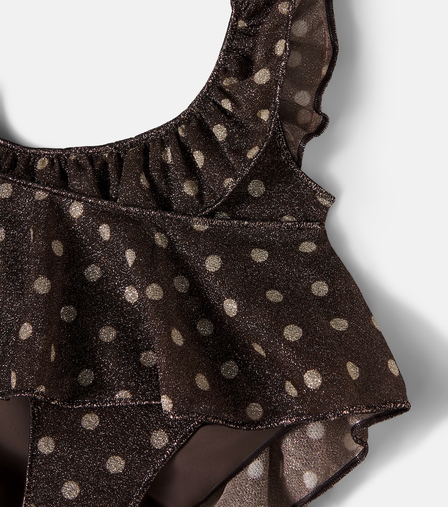  Oseree Kids Osã©ree Kids Osemini Lumiã¨re Polka-dot Ruffled Bikini 
