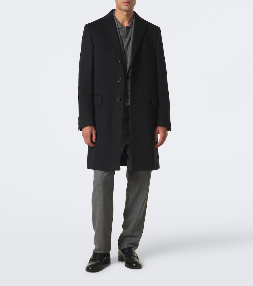 And Cashmere-Blend Coat