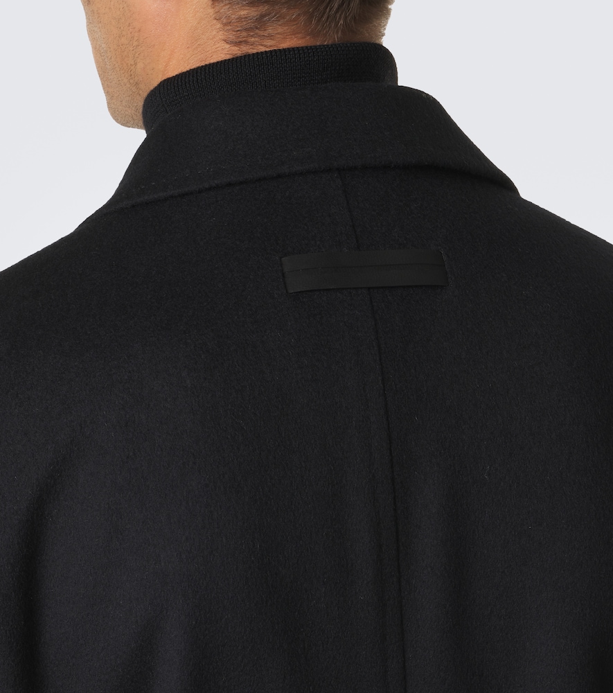 And Cashmere-Blend Coat