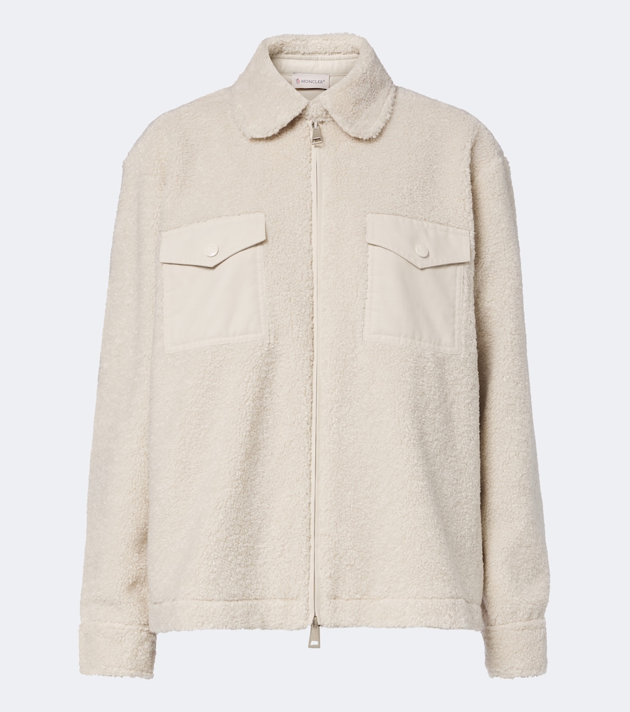 Moncler Veste blouson en teddy 1050 €