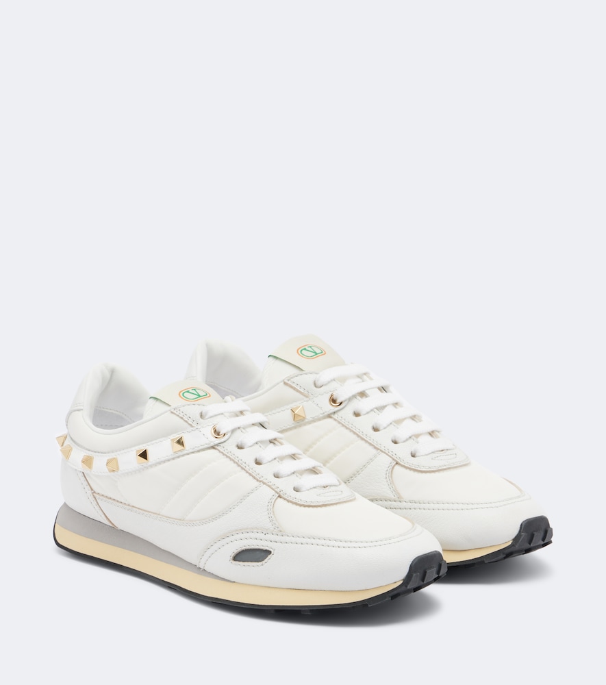 Sneakers Stud Up mit Leder