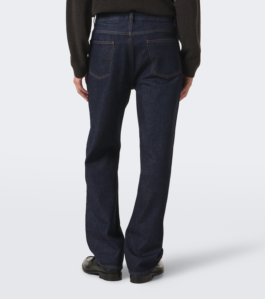 Mid-Rise Wide-Leg Jeans