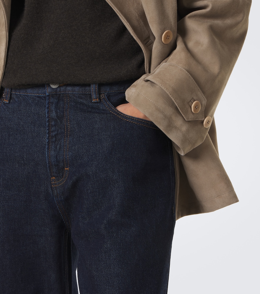 Mid-Rise Wide-Leg Jeans
