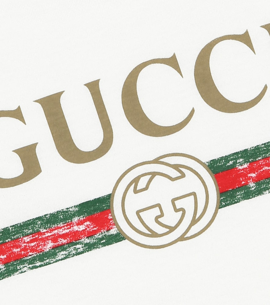  Gucci Kids Gucci Kids Logo Cotton T-shirt 