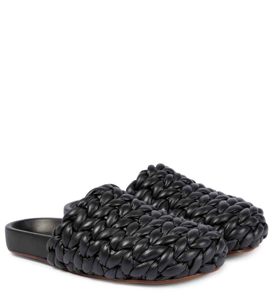 Chloé Kacey leather slippers