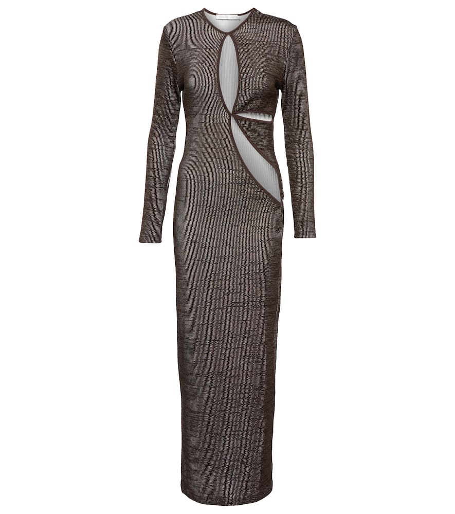 Christopher Esber Cutout knit maxi dress