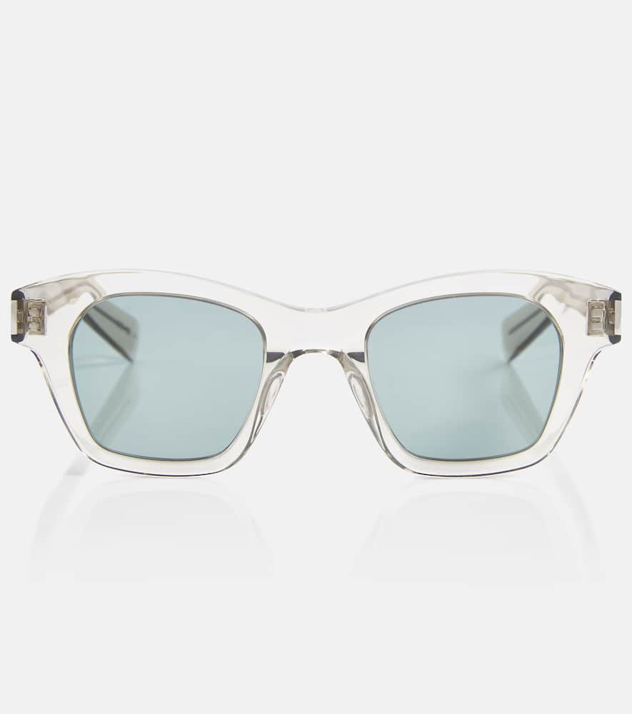 Saint Laurent Eckige Sonnenbrille Sl 592 In Beige-beige-green
