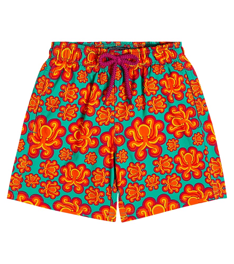 Vilebrequin Kids Jirise printed swim trunks