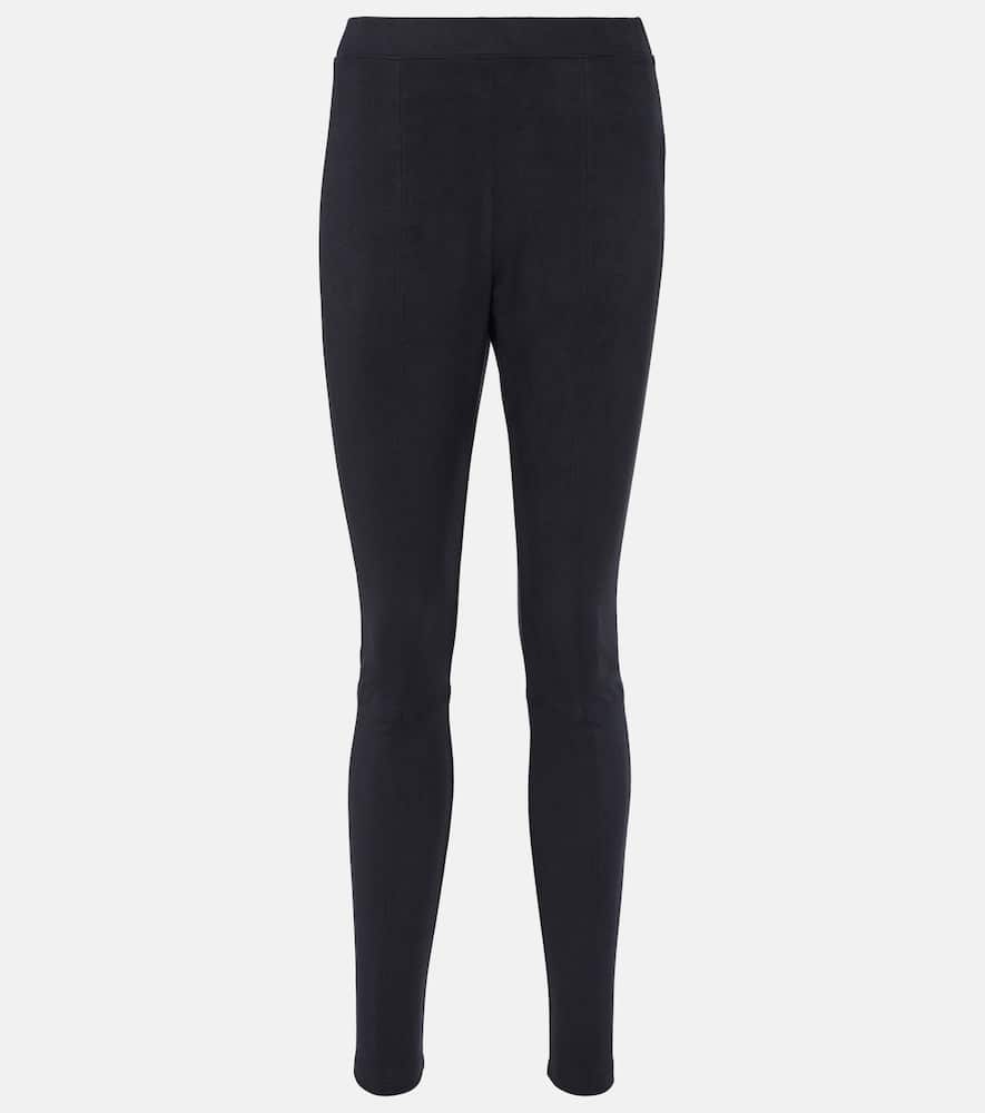 Max Mara Leisure Ebe faux suede slim pants