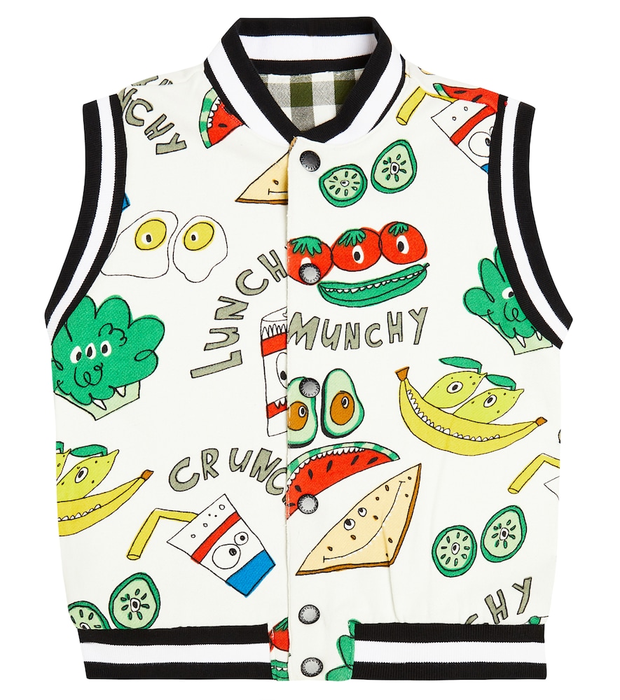  Stella Mccartney Kids Stella Mccartney Kids Weste Aus Baumwolle 