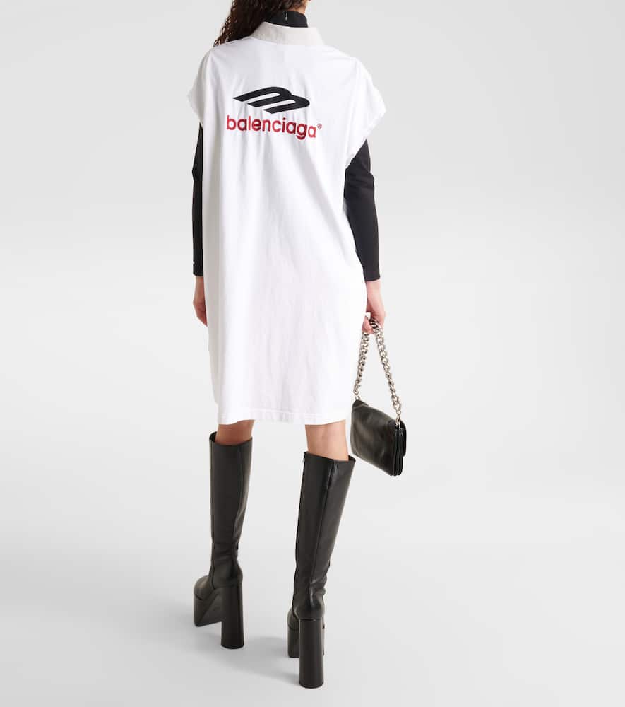 Balenciaga Raw-hem Shirt In White