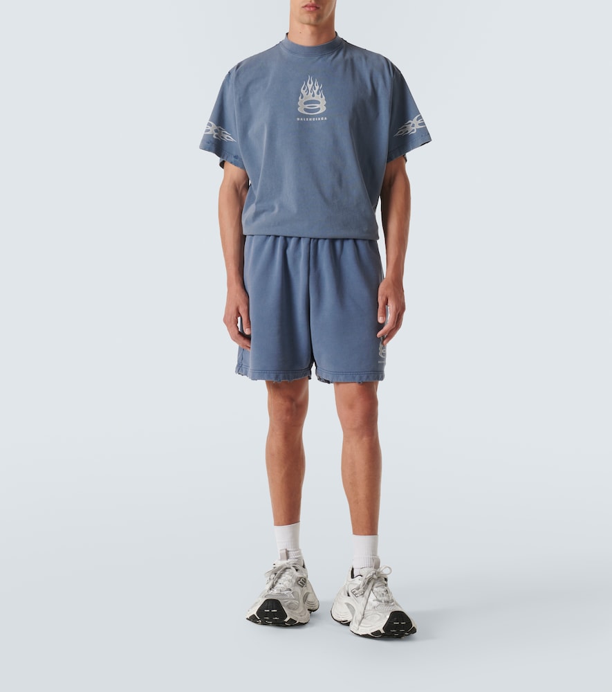  Balenciaga Balenciaga T-shirt Burning Unity Aus Baumwoll-jersey 