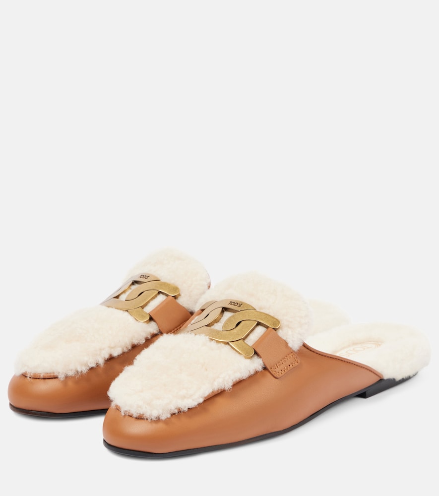 Catena Shearling And Mules