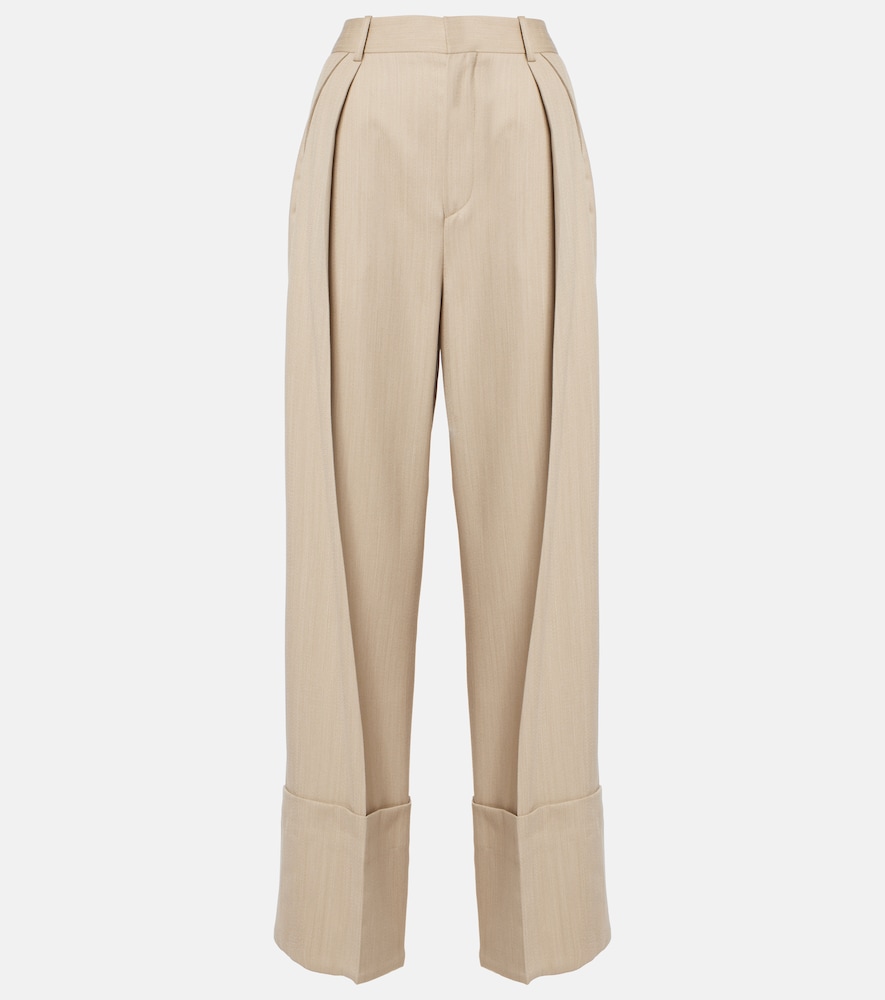 Victoria Beckham Pantalon ample en laine vierge 260 €