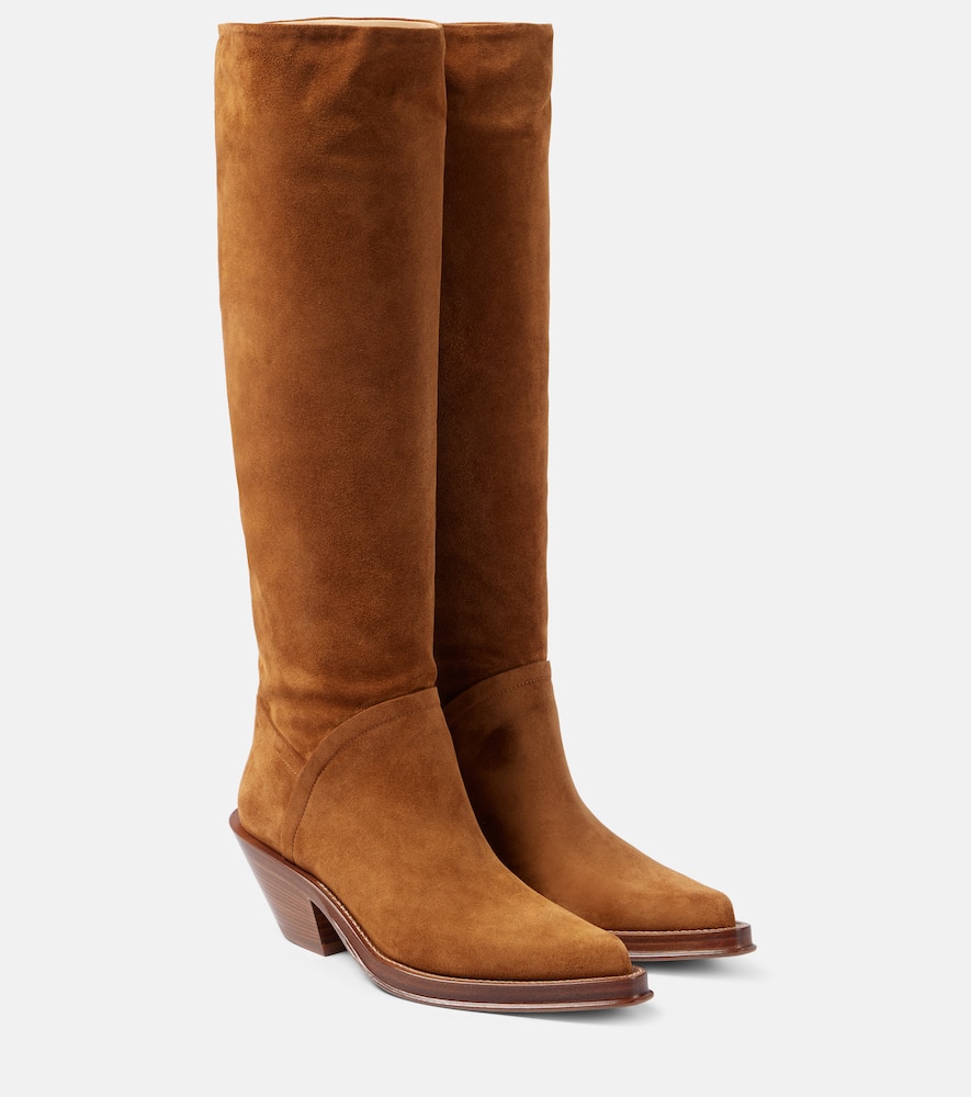 Camero suede knee-high boots