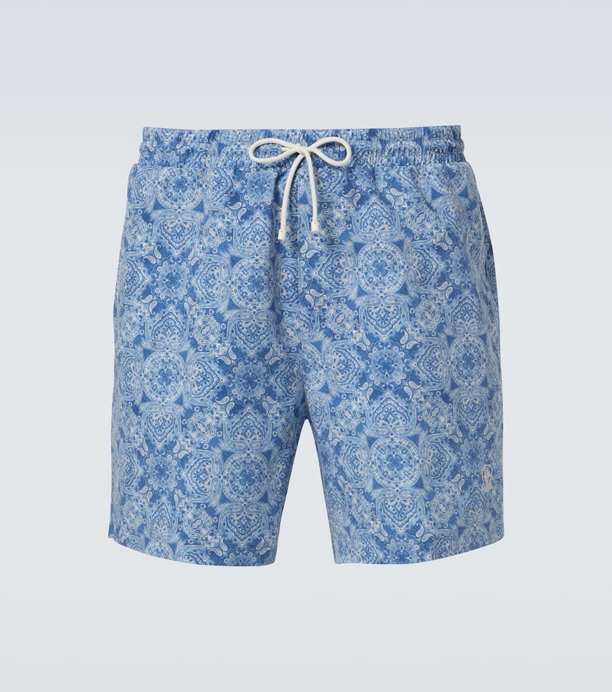 Logo swim trunks