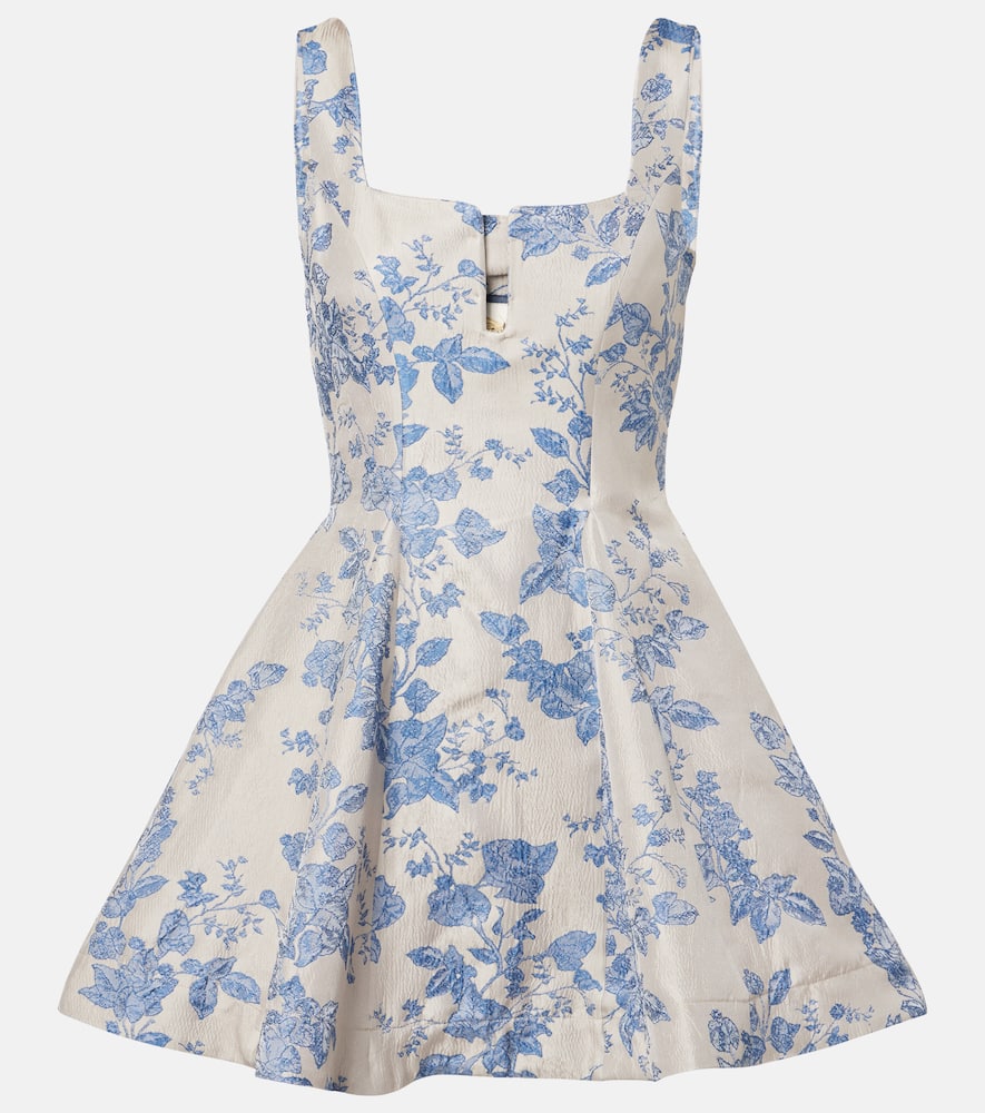 Agua floral minidress