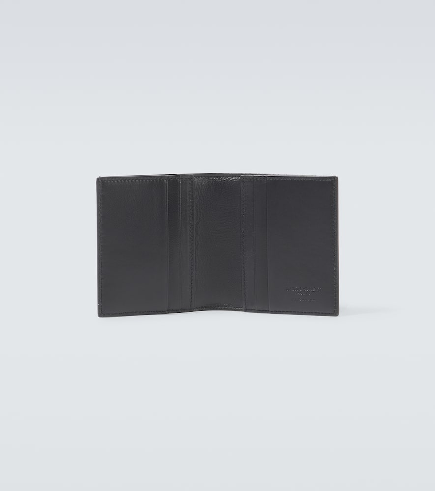 Saint Laurent Leather Wallet In Black