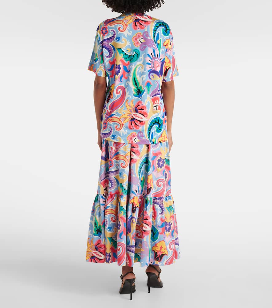 Etro Bedrucktes Top In Multicolor