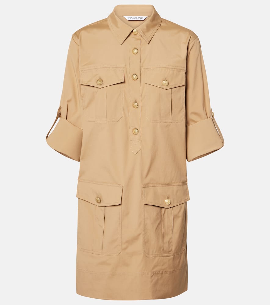 Saude cotton-blend minidress