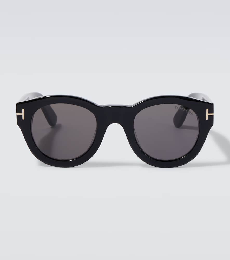 Tom Ford Lucinda Round Sunglasses In Black
