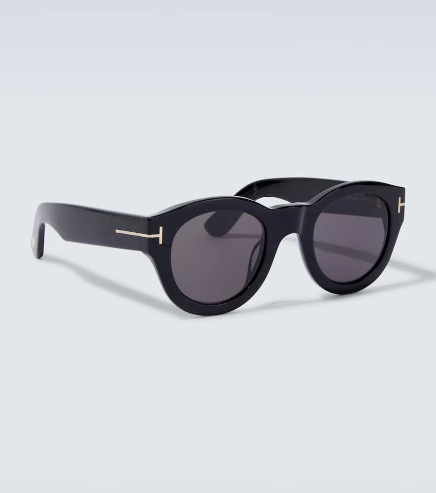 Tom Ford Lucinda Round Sunglasses In Black