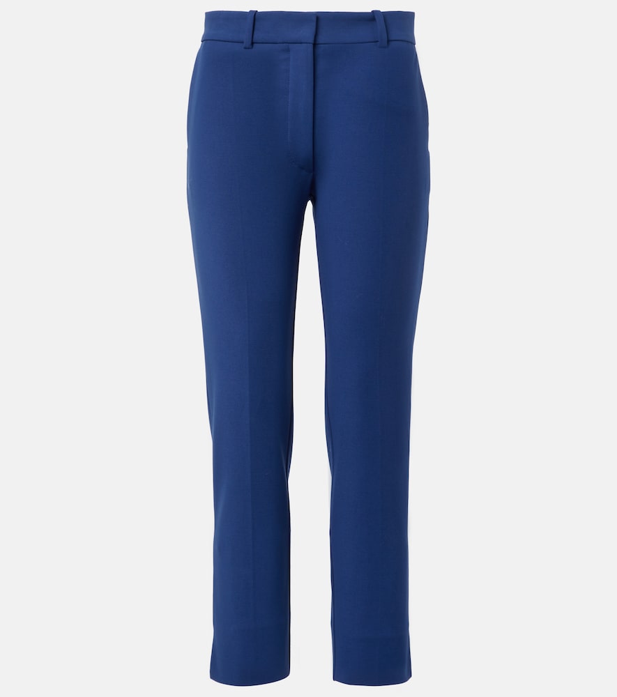 Joseph Pantalon slim Bing Court en coton mélangé