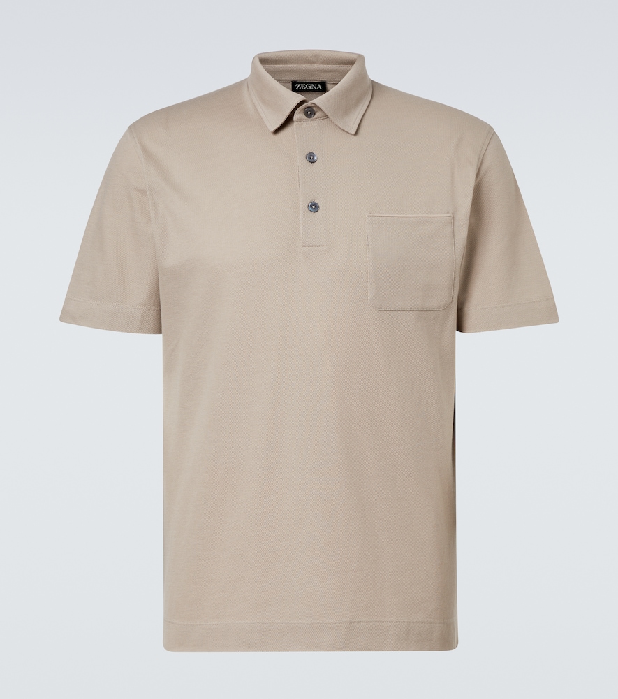 Zegna Cotton polo shirt
