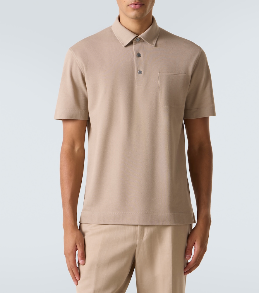  Zegna Zegna Polohemd Aus Baumwolle 