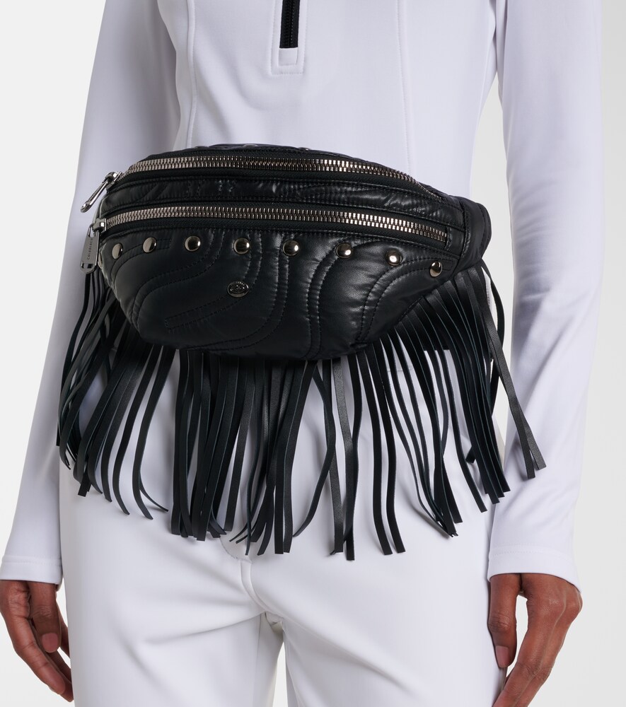 Goldbergh Sorriso fringed leather belt bag