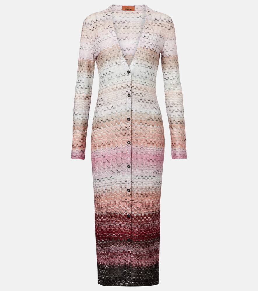 Missoni Lamé Cardigan In Multi