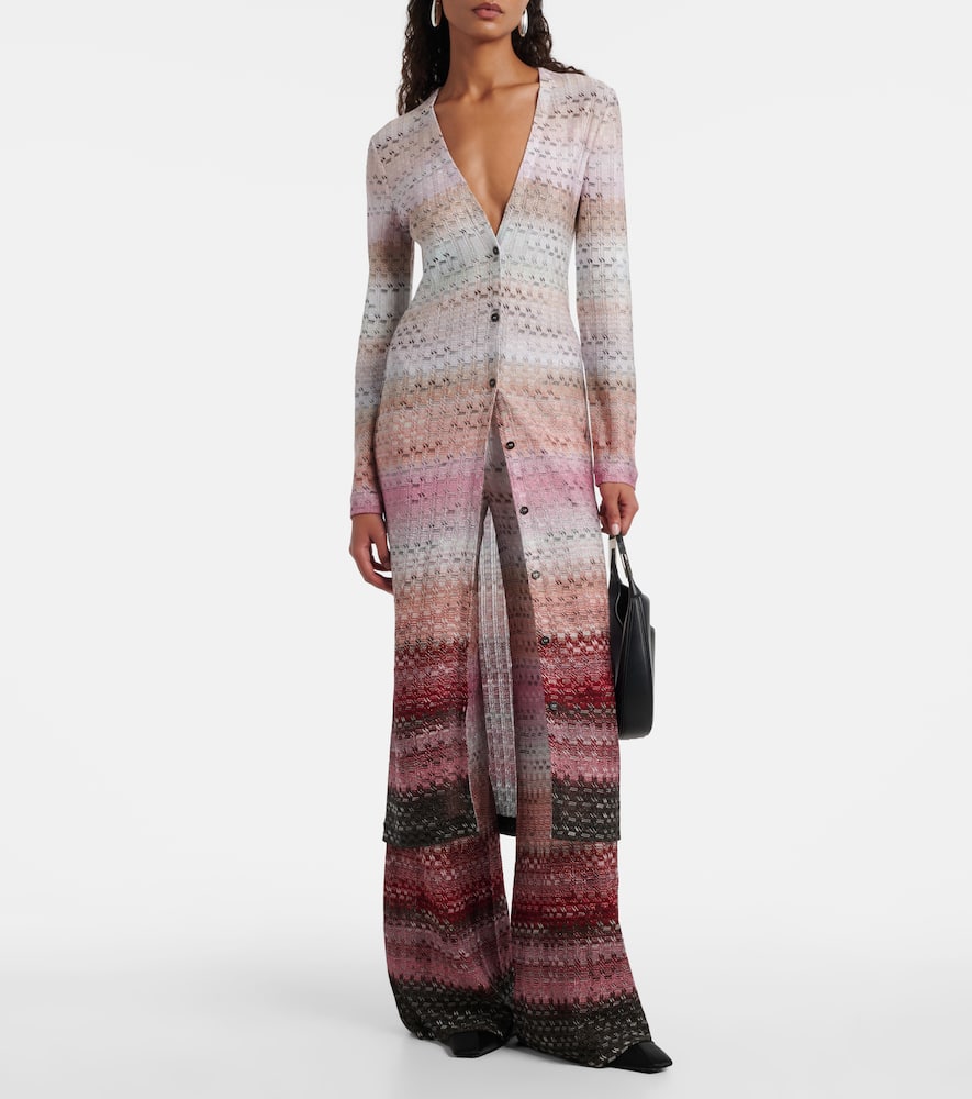 Missoni Lamé Cardigan In Multi