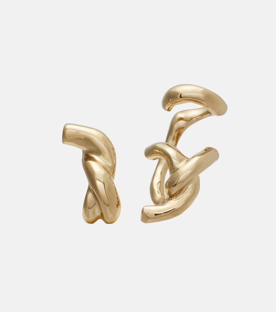 Givenchy Chain Link Earrings In Gold