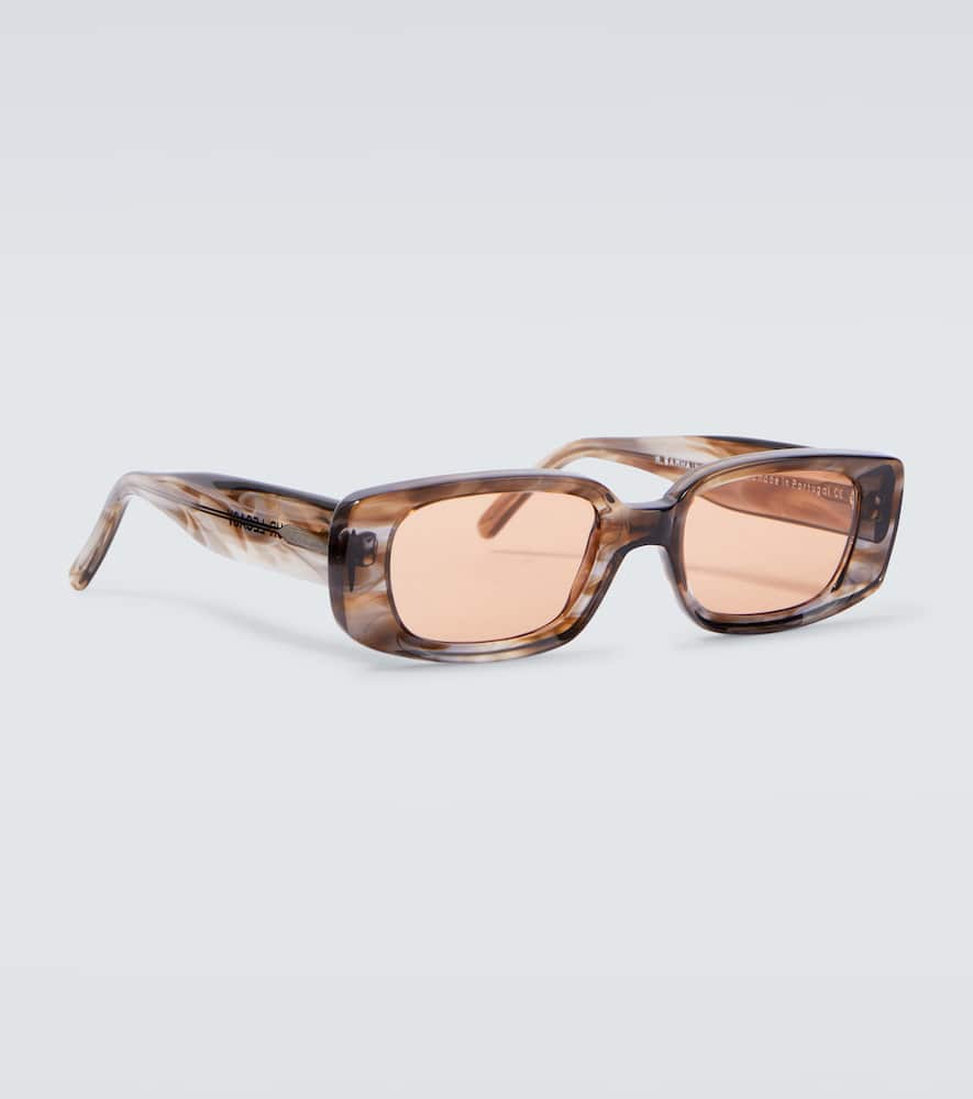 Our Legacy Samhain Rectangular Sunglasses In Orange