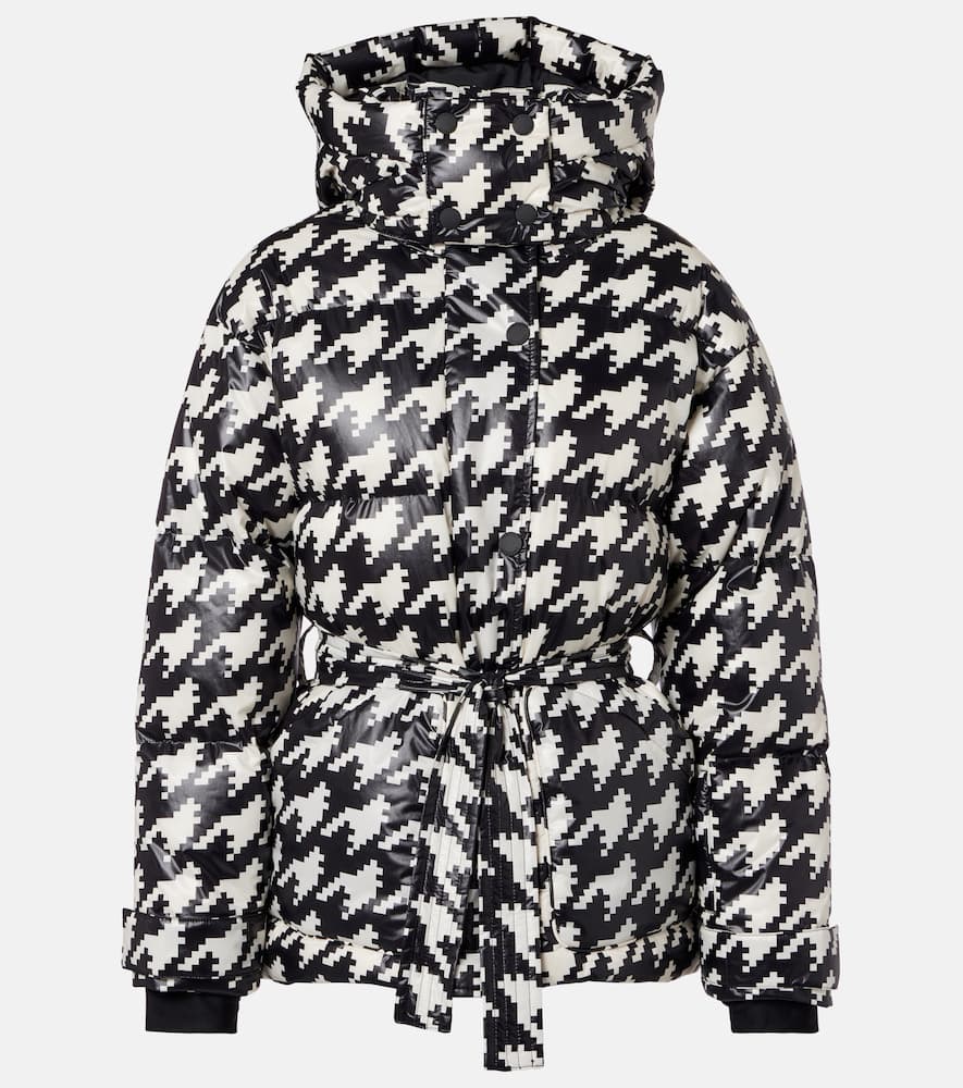 Perfect Moment Polar Belted Ski Jacket In Black