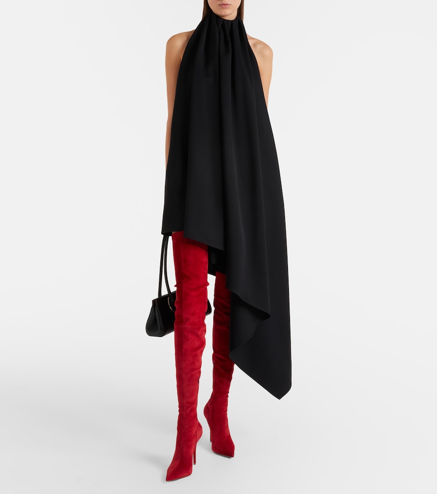Miss Z 100 Suede Over-The-Knee Boots